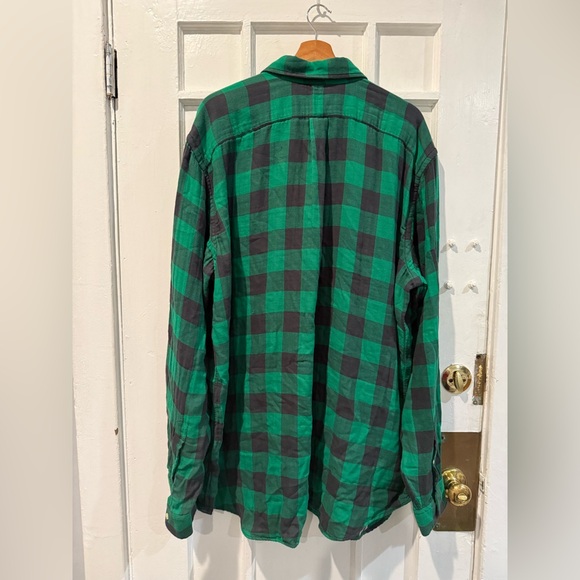 Polo Ralph Lauren Green and Black Checkered Shirt - Picture 3 of 3